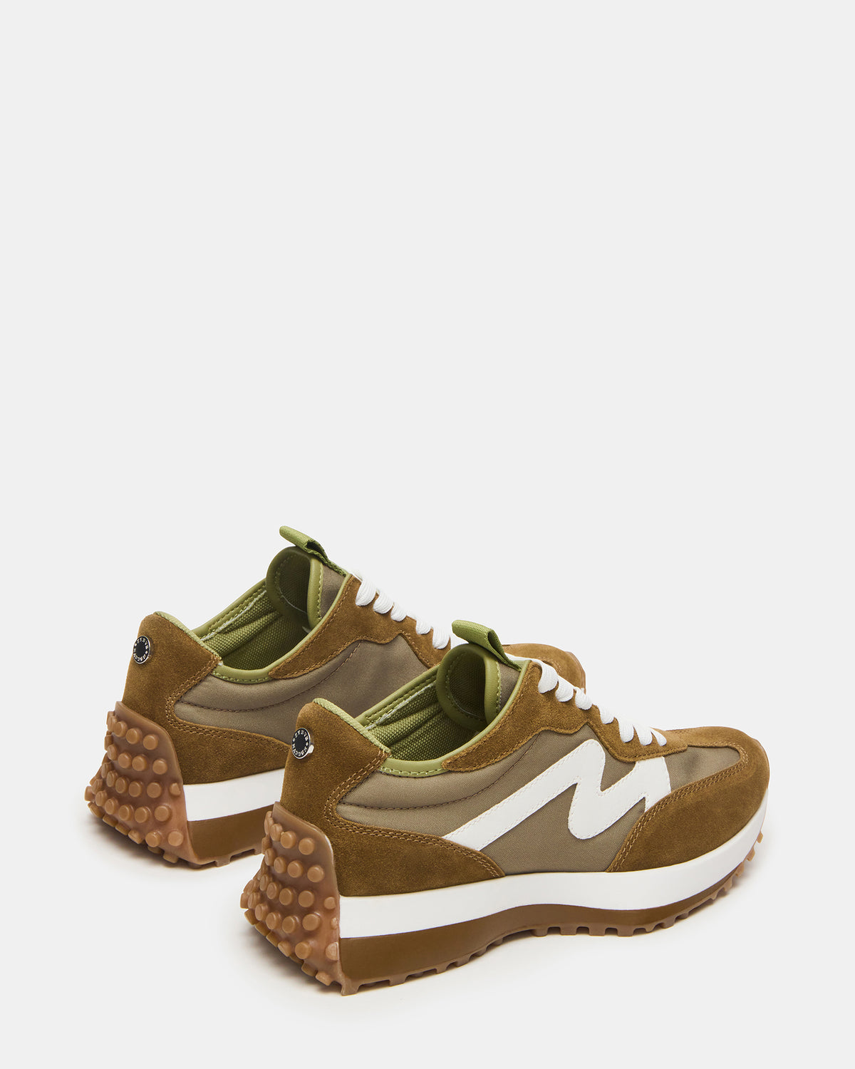 CAMPO Olive Multi Lace-Up Women's Sneaker | Steve Madden Value