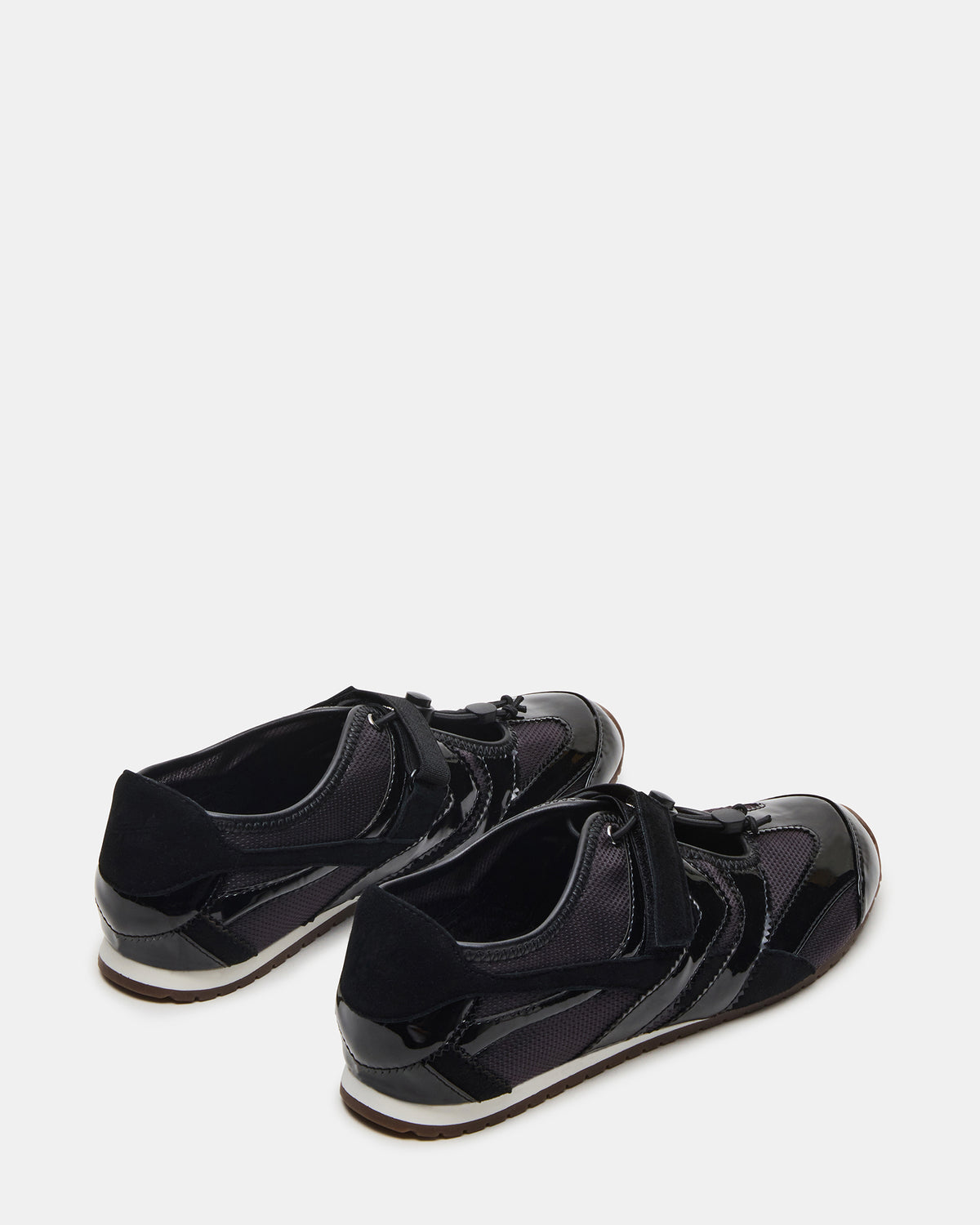 VIPER Black Low-Top Velcro Women's Sneaker | Steve Madden Best Seller