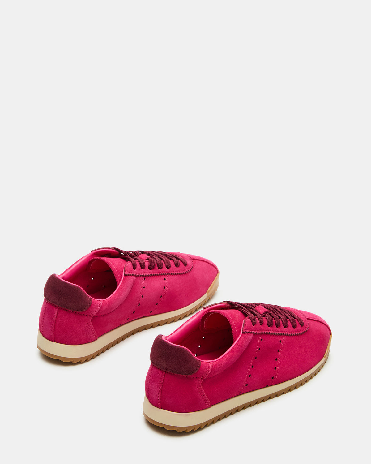 MIRAGE Hot Pink Low-Top Sneaker | Women's Sneakers | Steve Madden Quality