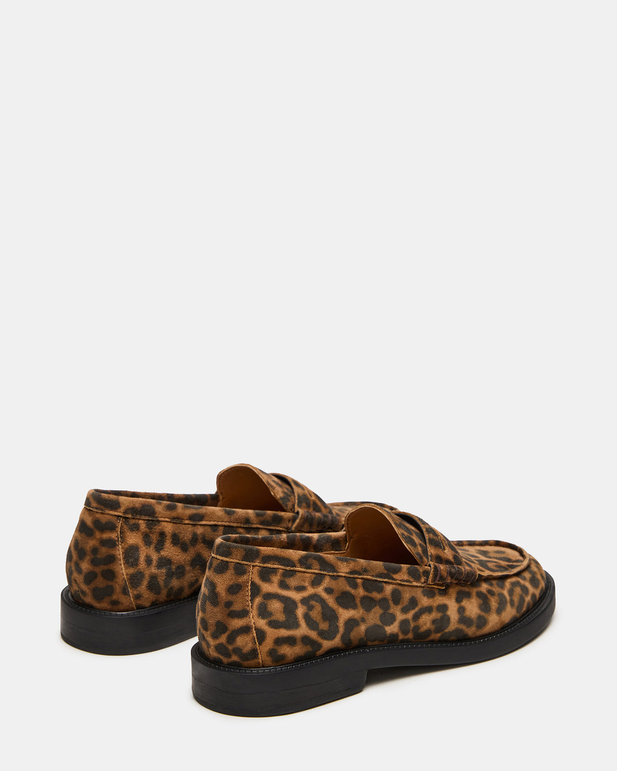 MADISON Leopard Suede Women's Penny Loafer | Steve Madden Trending