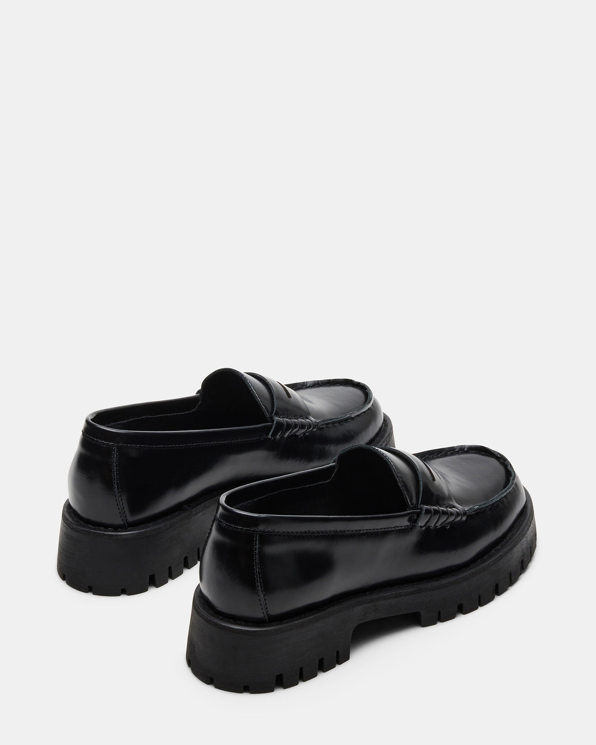 LANGSTEN Black Box Women's Platform Lug Loafer | Steve Madden Signature