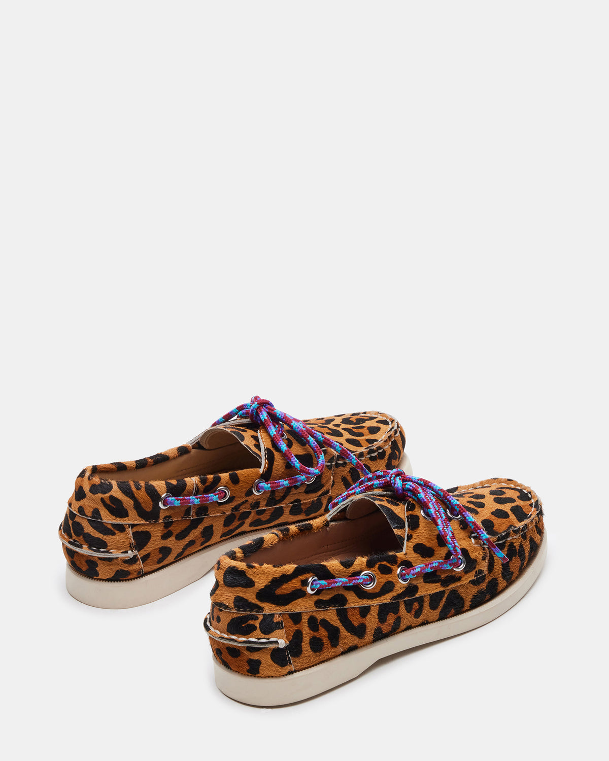 SAIL Leopard Women's Flat Loafer | Steve Madden Trusted