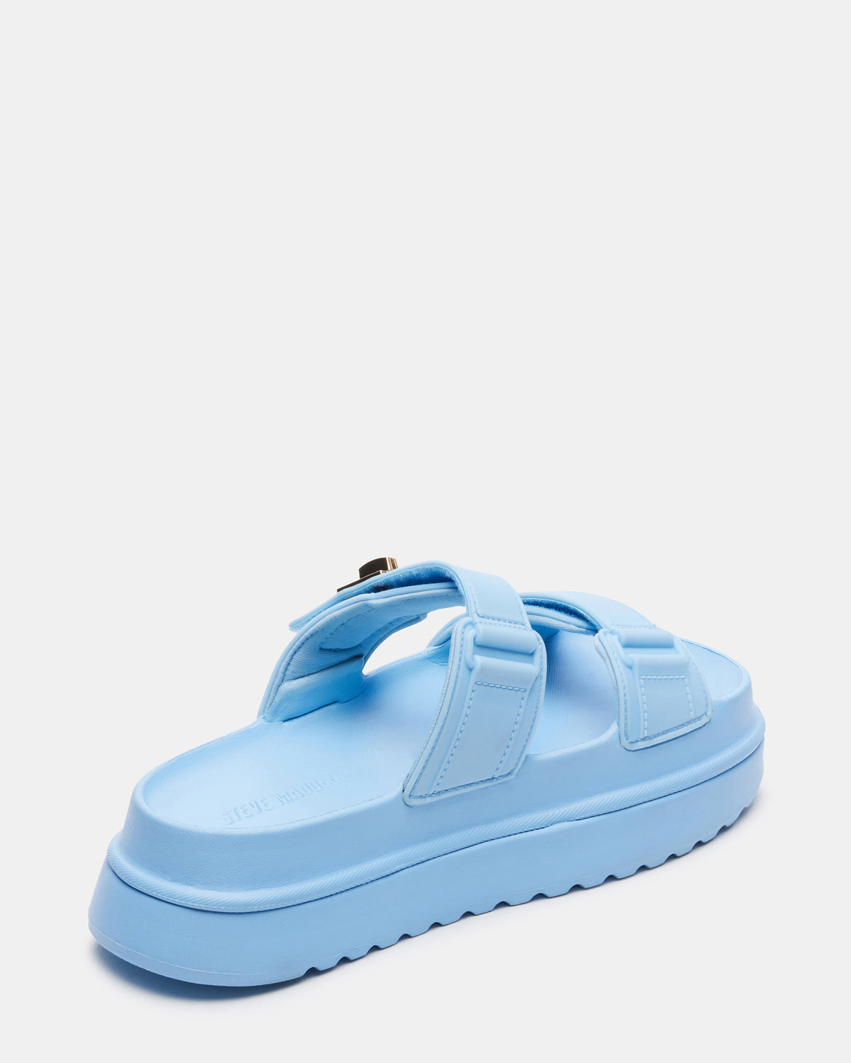 BIGSCHMONA JELLY Light Blue Women's Platform Slide Sandal | Steve Madden Hot Sale