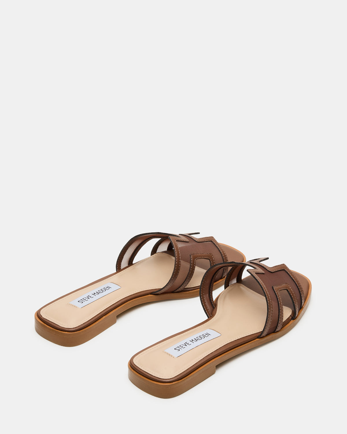 HADYN Mesh Brown Women's Designer Sandal | Steve Madden Trusted
