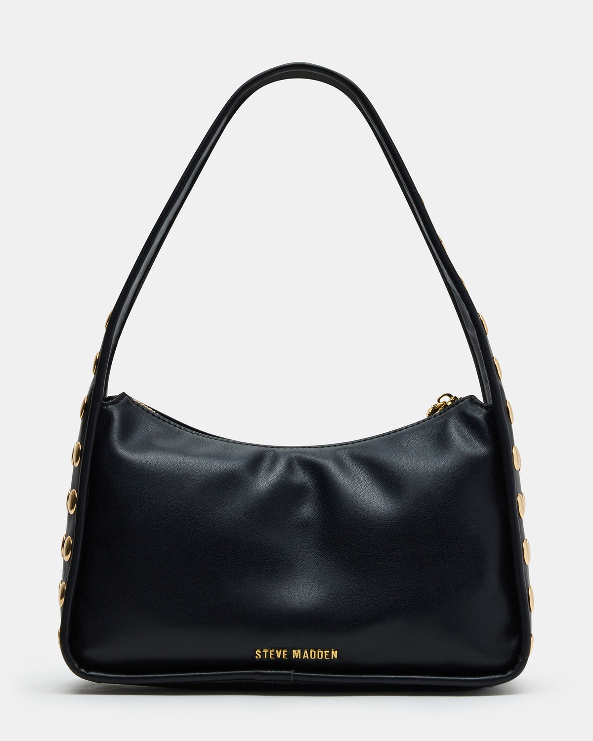 CHEYANN Bag Black Hobo Dome-Studded Shoulder Strap Women's Handbag | Steve Madden Recommended