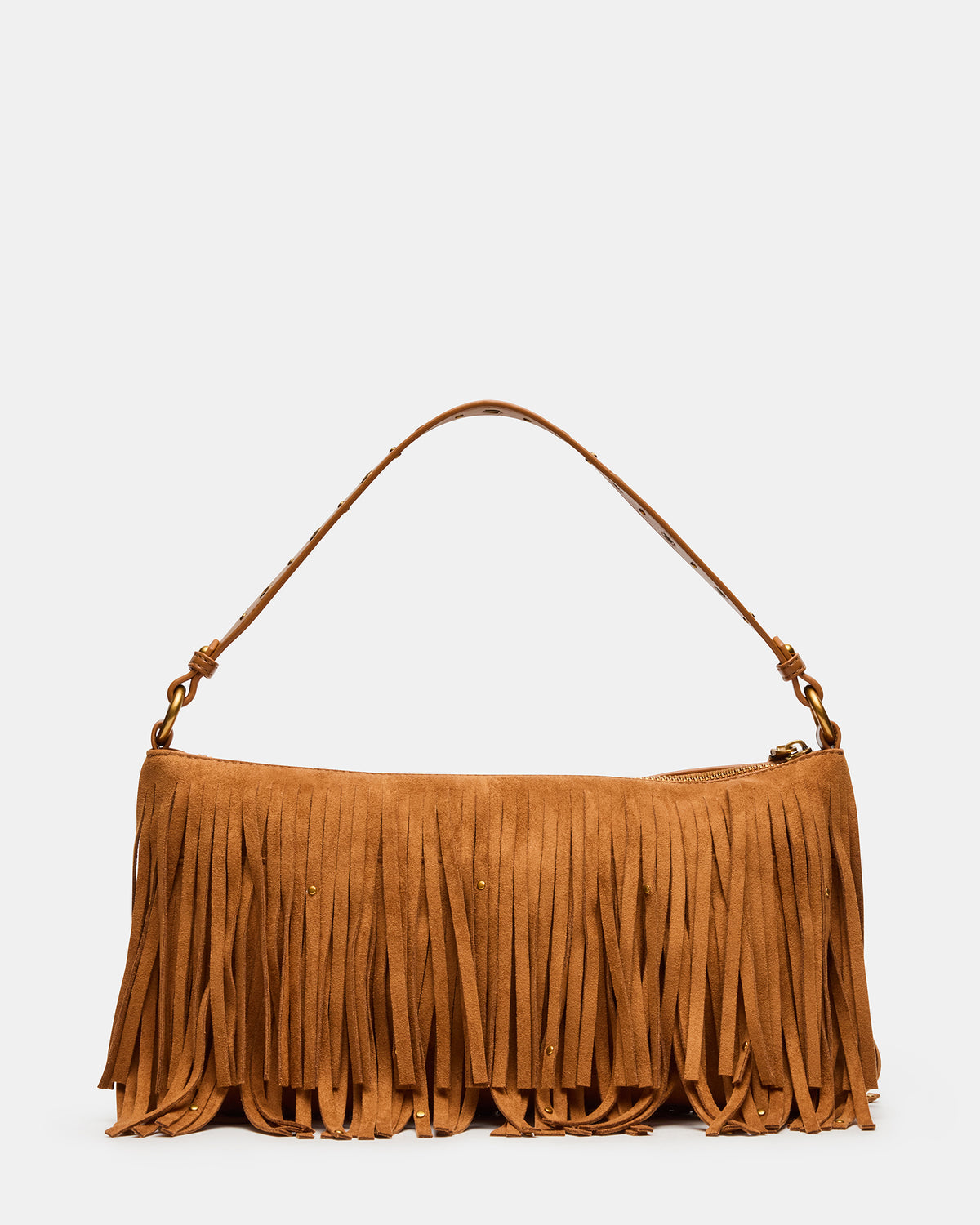 BOHEME Bag Tobacco Shoulder Strap Studded Fringe Handbag | Steve Madden Popular