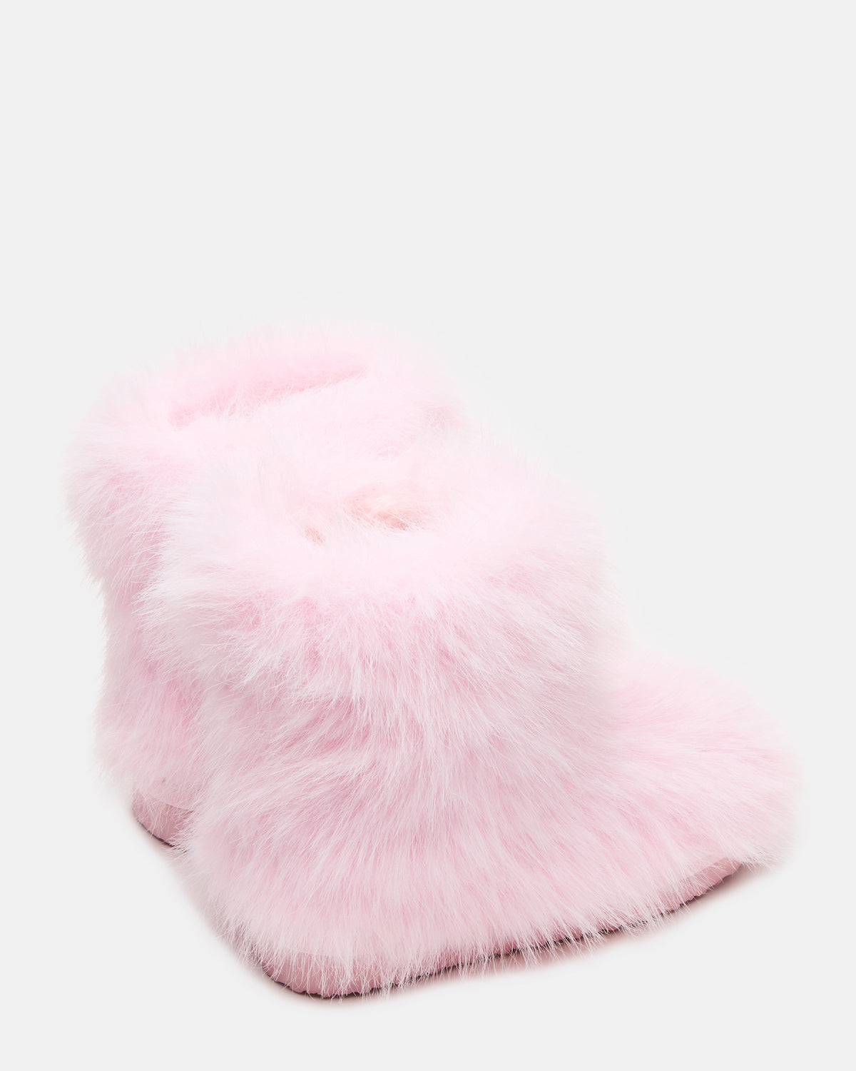 Kids' BEASTIE Pink Faux Fur Girls' Ankle Boot | Steve Madden Premium