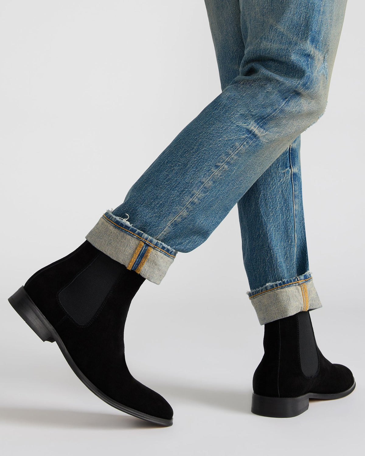 ALDAIR Black Chelsea Men's Ankle Boot | Steve Madden Featured