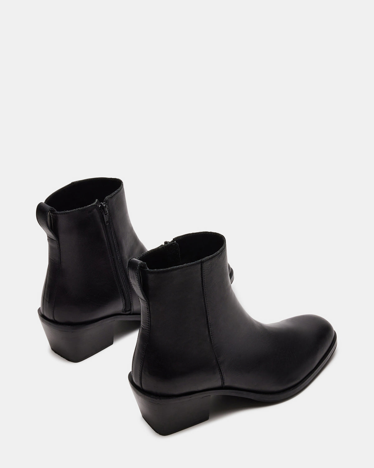 RICHIE Black Leather Men's Boots | Steve Madden Premium