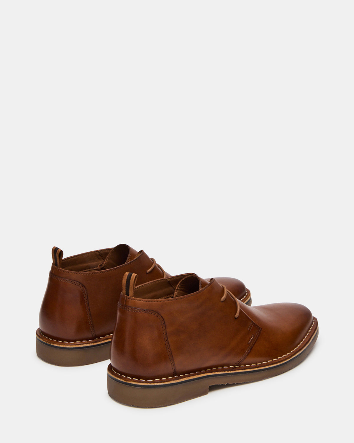 HARROS Tan Leather Men's Ankle Boots | Steve Madden Hot Sale