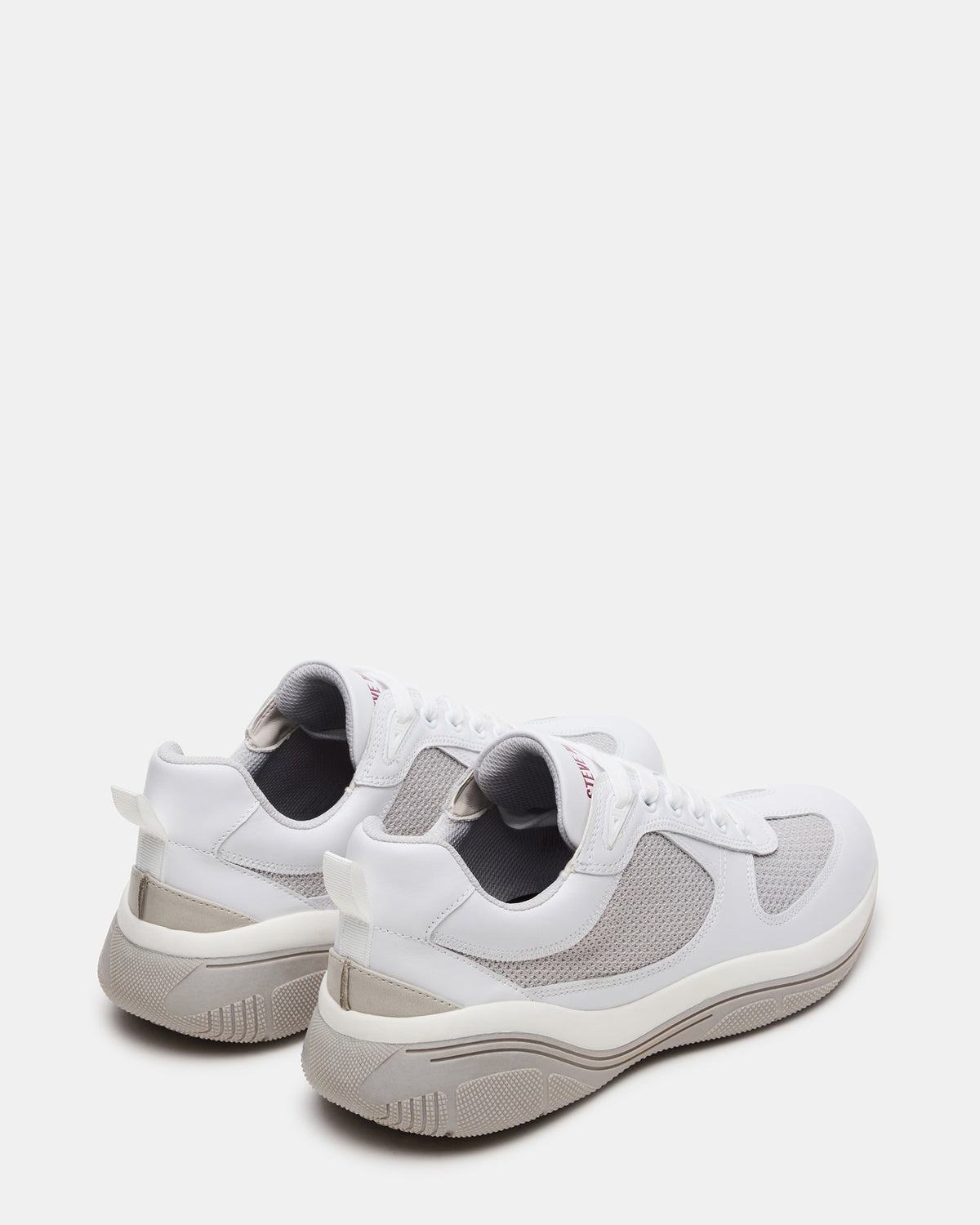 PICOLO White Low-Top Lace-Up Men's Sneaker | Steve Madden Great Value