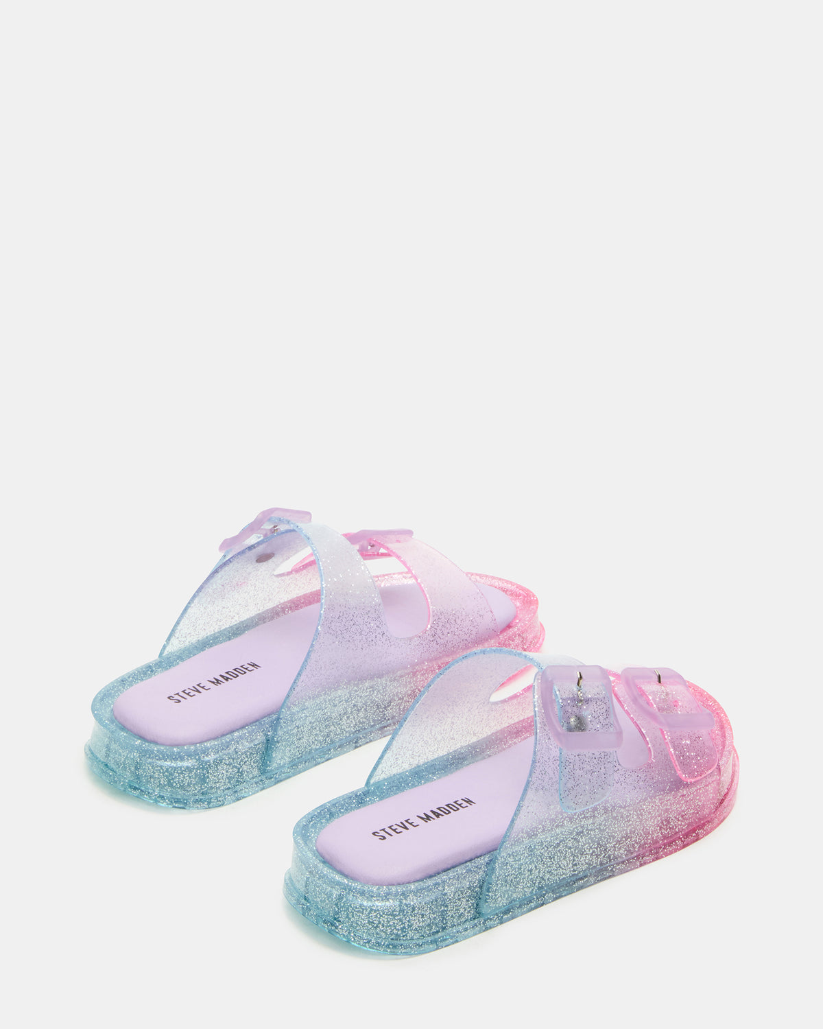 Kids' LOLLI Multi Girls' Flatform Slide Sandal | Steve Madden Sale