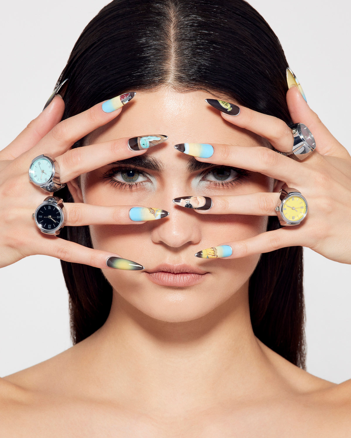 WATCH RING Blue Women's Accessories | Steve Madden Great Value