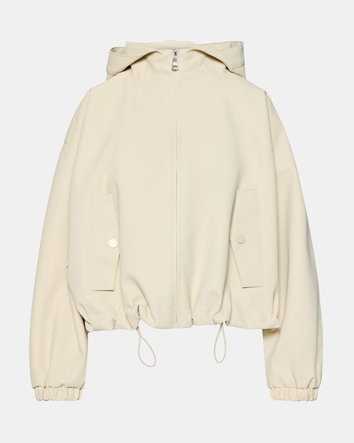 LUMI Bone Women's Faux Leather Hooded Jacket | Steve Madden Hot Sale