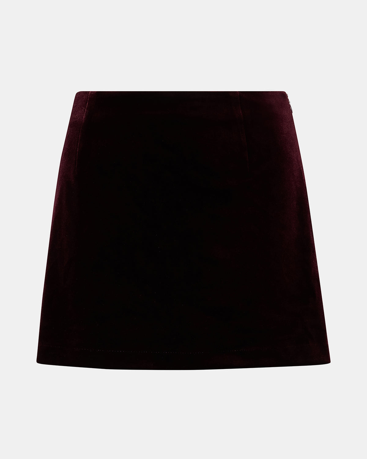 CINDI Velvet Wine Women's Mini Skort | Steve Madden Great Value