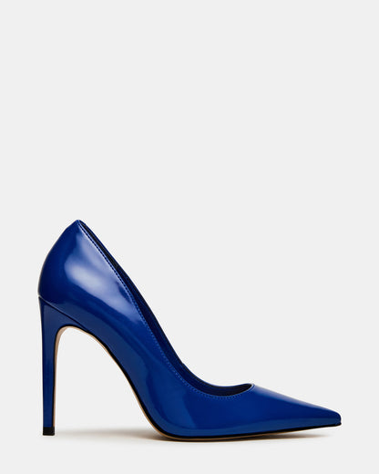NOIR Cobalt Pointed-Toe Stiletto Pump Women's Heels | Steve Madden Classic
