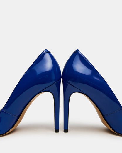 NOIR Cobalt Pointed-Toe Stiletto Pump Women's Heels | Steve Madden Classic