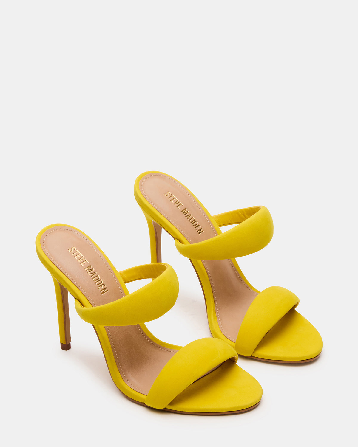 SATURN Yellow Stiletto Mule Women's Heel | Steve Madden Everyday