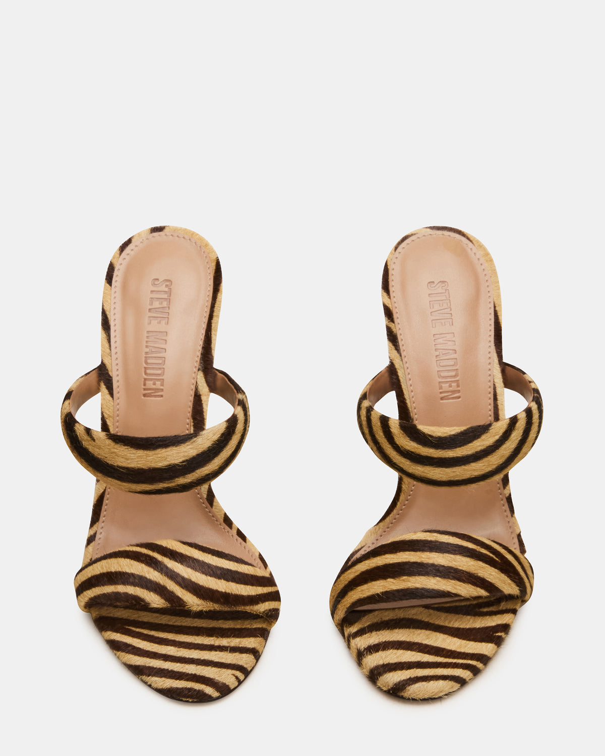 SATURN Tiger Stiletto Mule Women's Heel | Steve Madden Featured