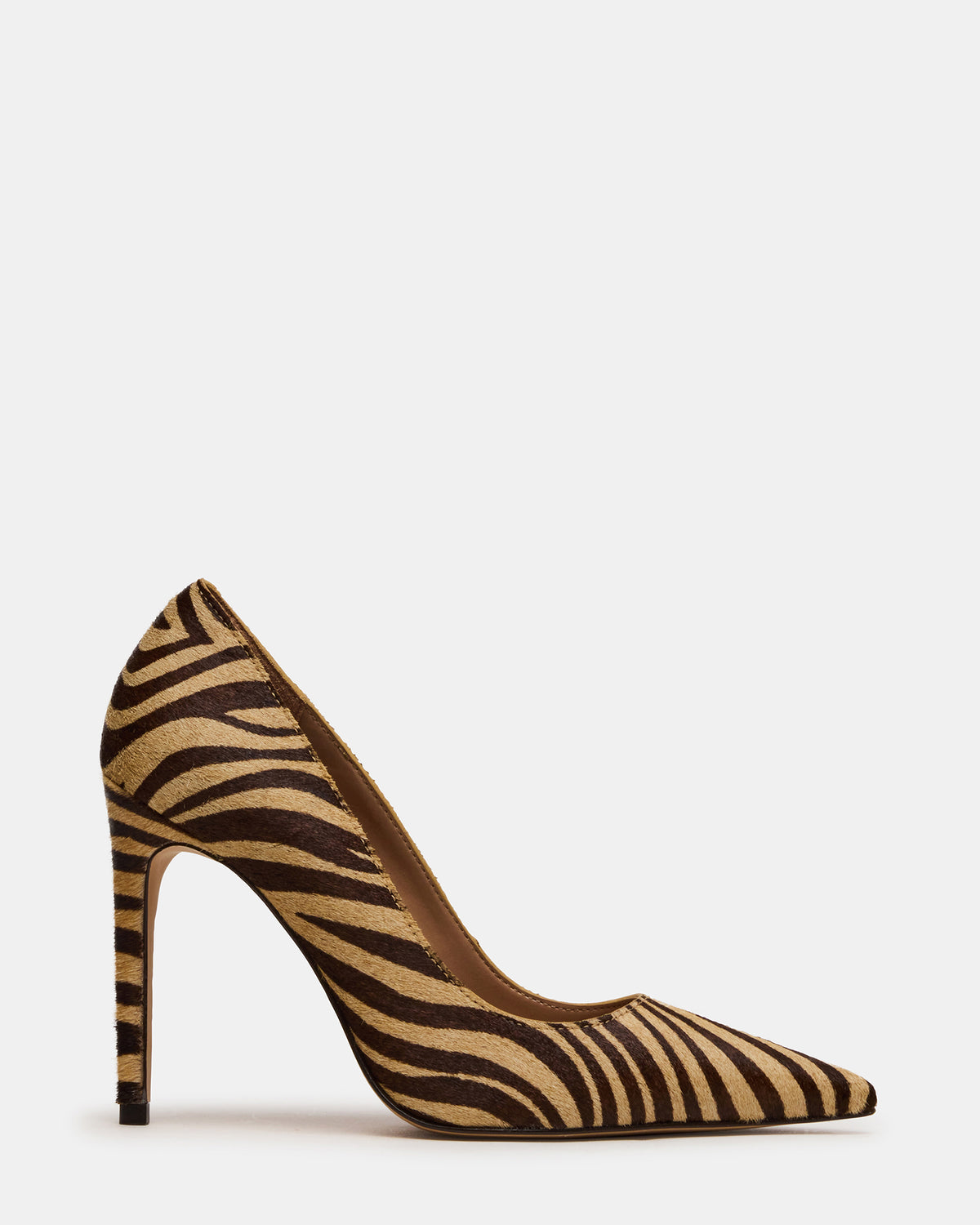 NOIR Tiger Pointed-Toe Stiletto Pump Women's Heels | Steve Madden Customer Favorite