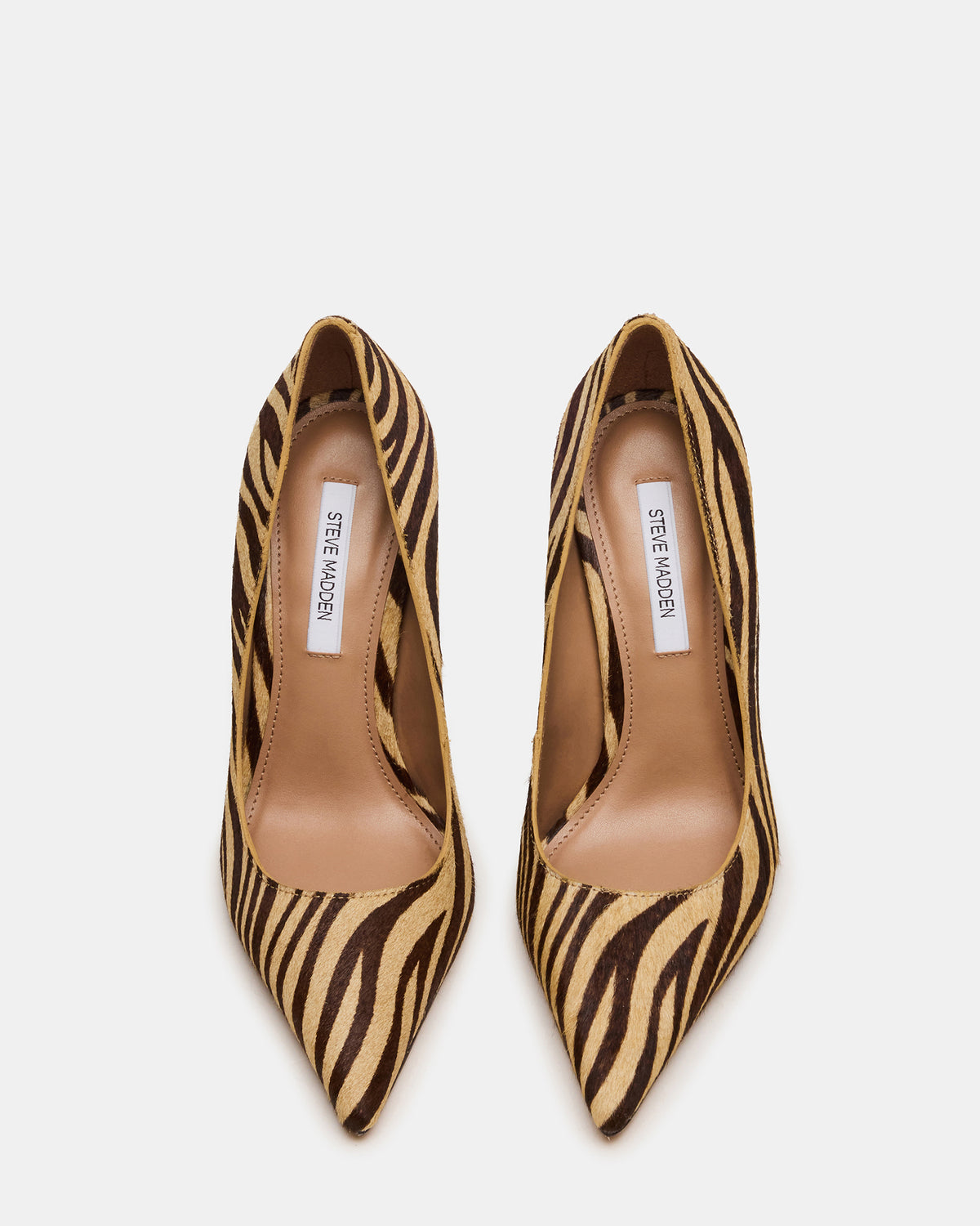 NOIR Tiger Pointed-Toe Stiletto Pump Women's Heels | Steve Madden Customer Favorite
