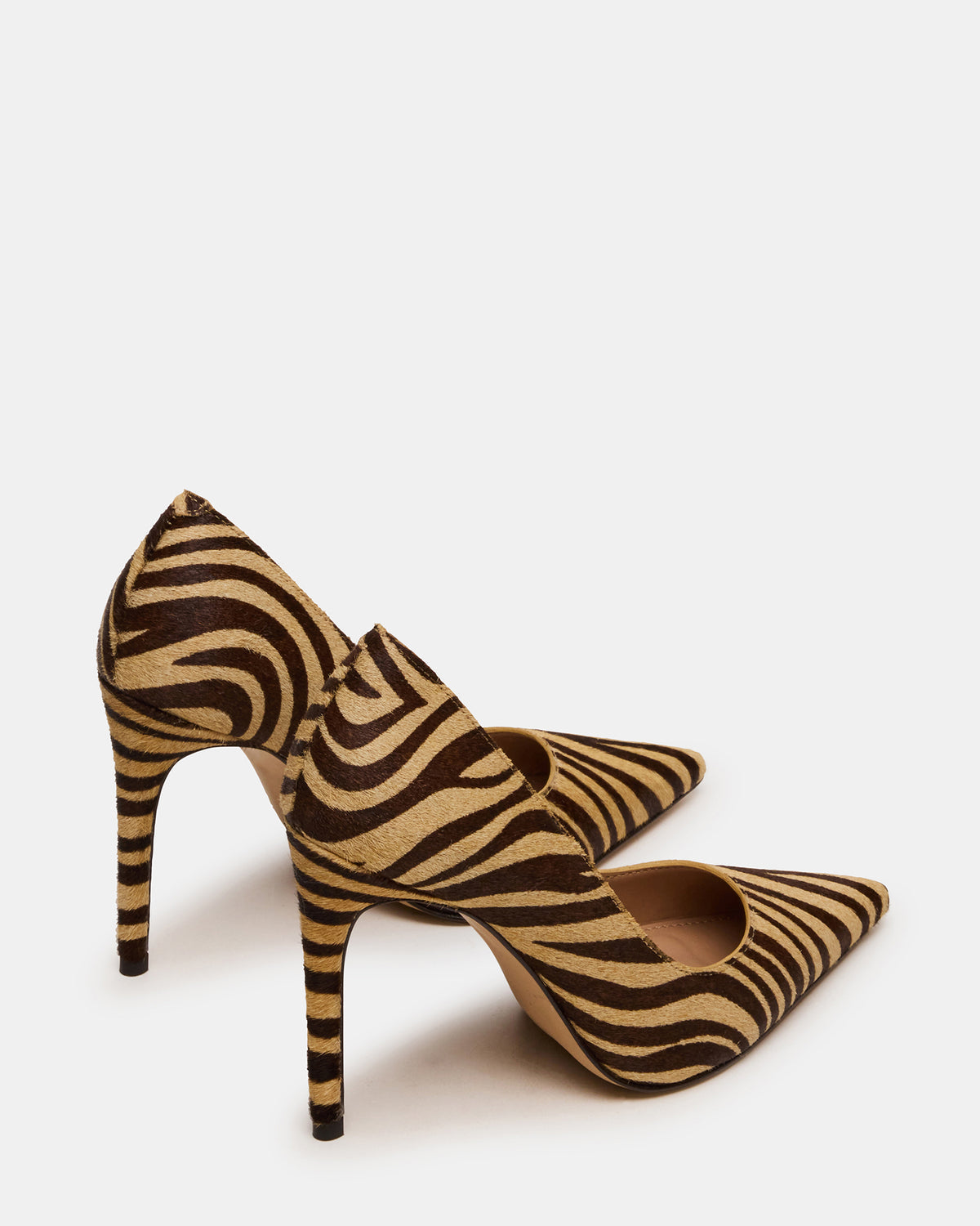 NOIR Tiger Pointed-Toe Stiletto Pump Women's Heels | Steve Madden Customer Favorite