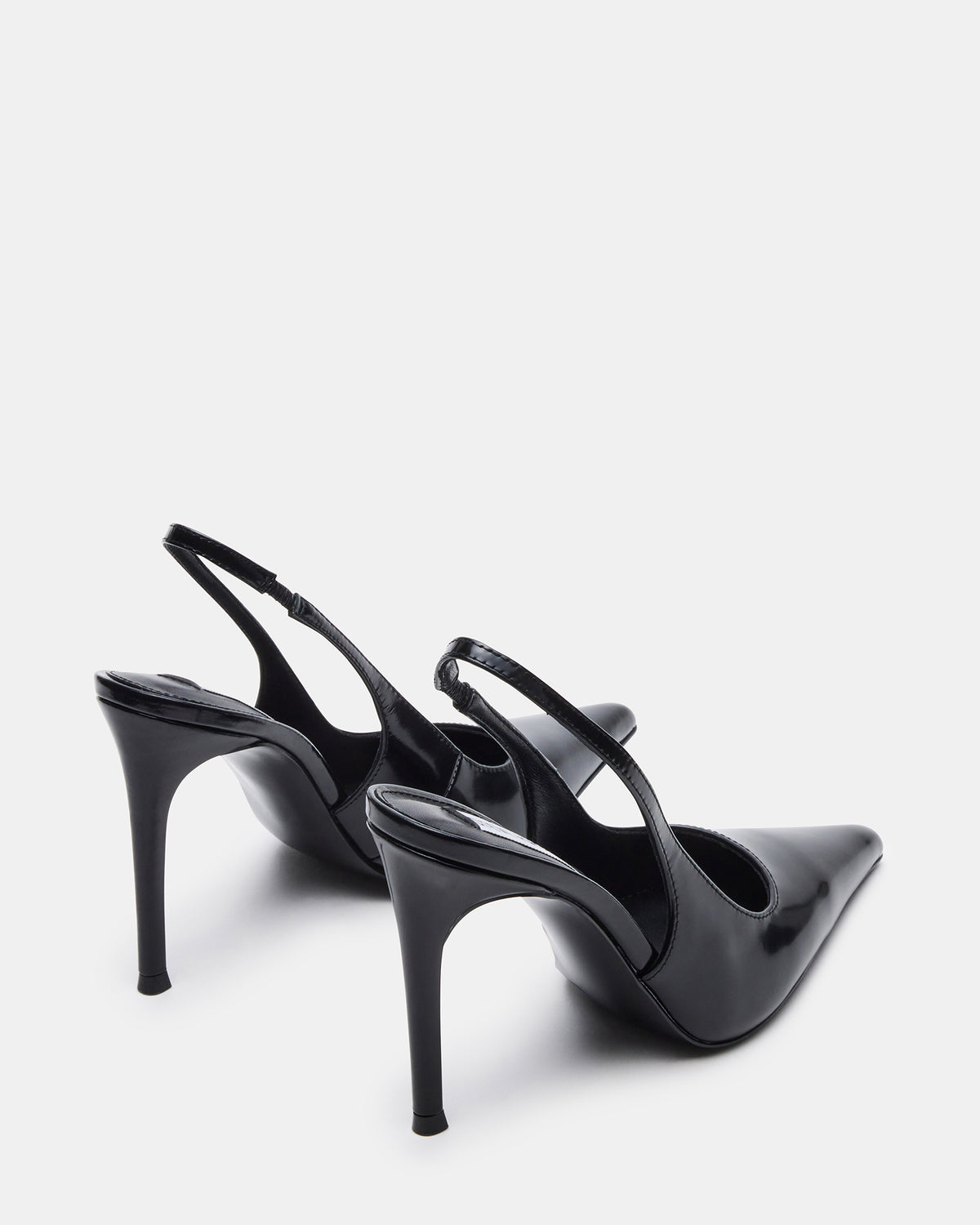 REYES Black Box Slingback Stiletto Pointed-Toe Pump Women's Heel | Steve Madden New
