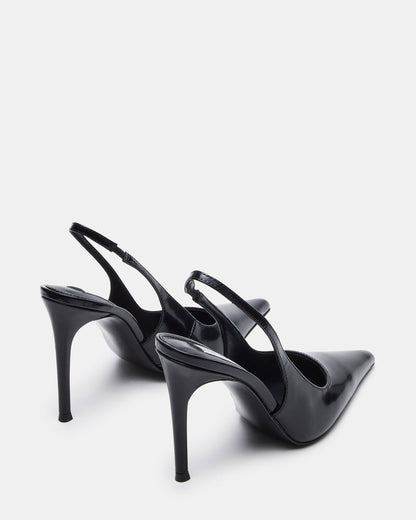 REYES Black Box Slingback Stiletto Pointed-Toe Pump Women's Heel | Steve Madden New