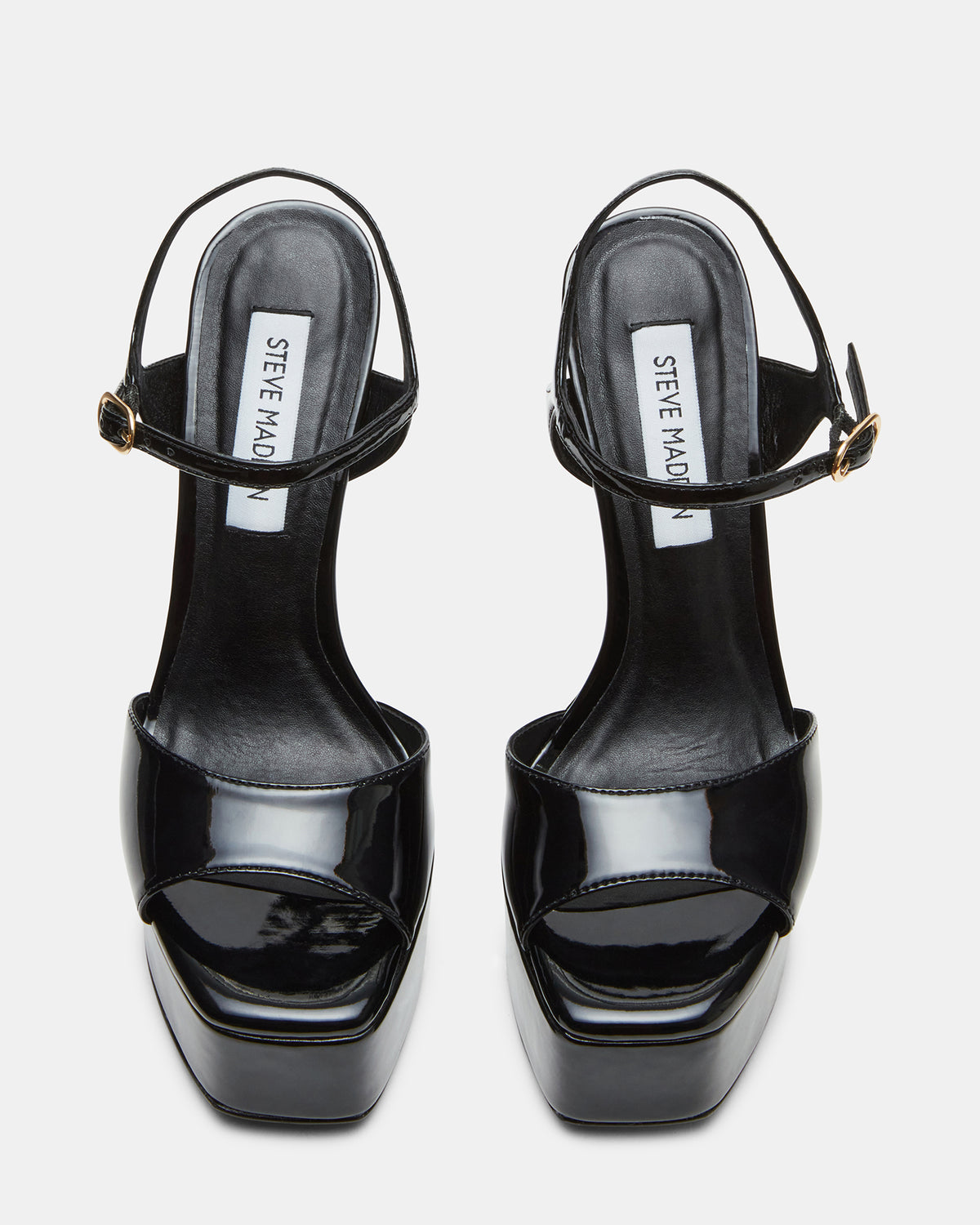 COLOGNE Black Patent Platform Stiletto Women's Heel | Steve Madden Hot Sale