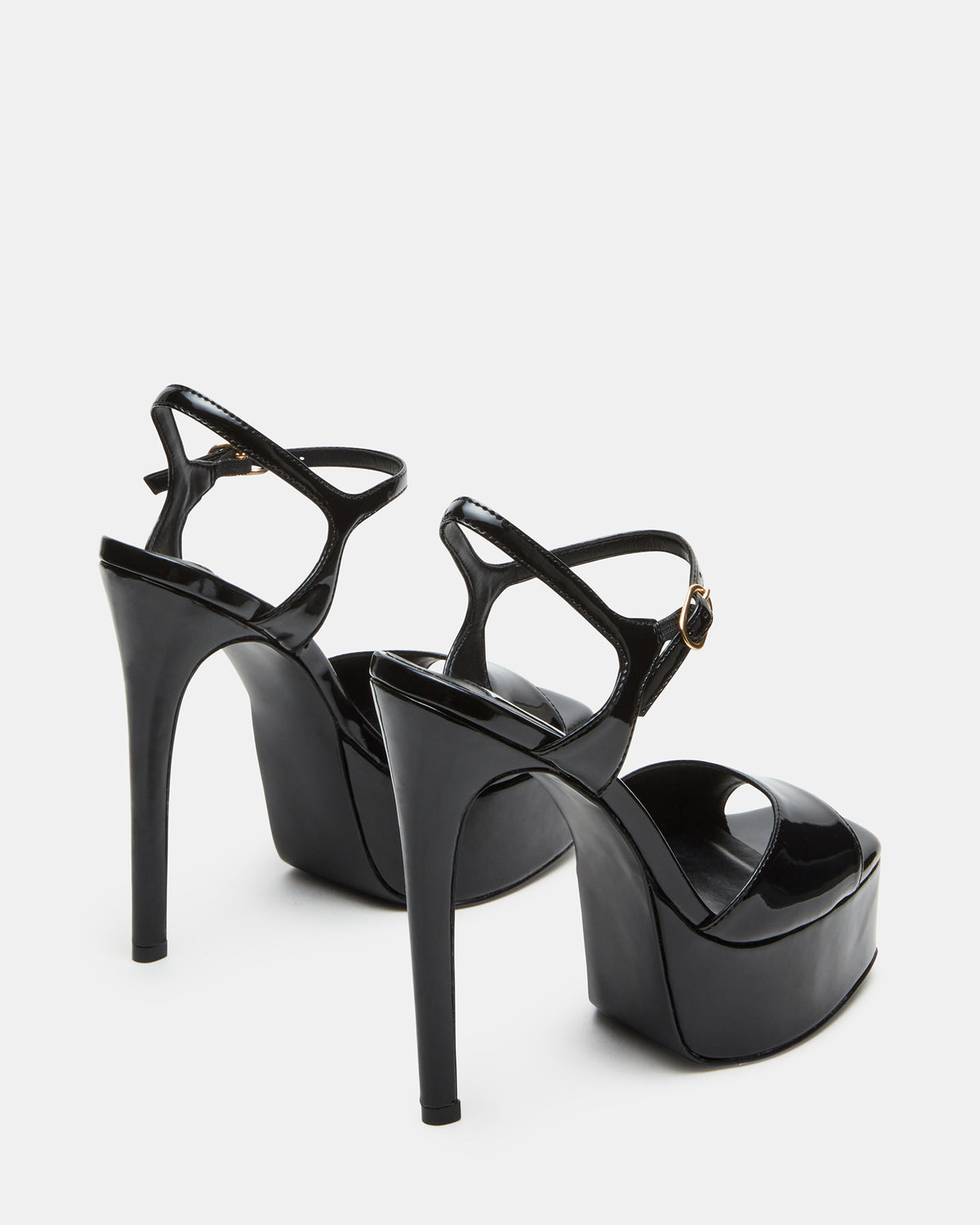 COLOGNE Black Patent Platform Stiletto Women's Heel | Steve Madden Hot Sale