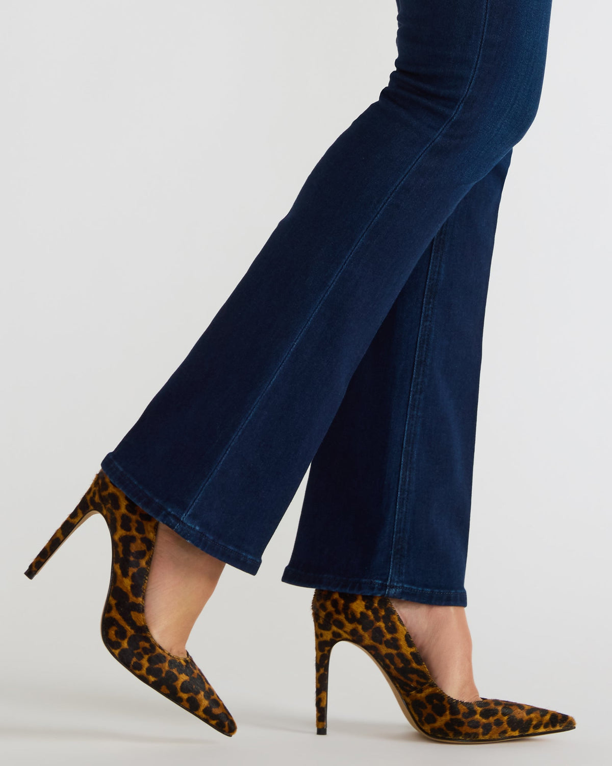 NOIR Leopard Pointed-Toe Stiletto Pump Women's Heels | Steve Madden Quality