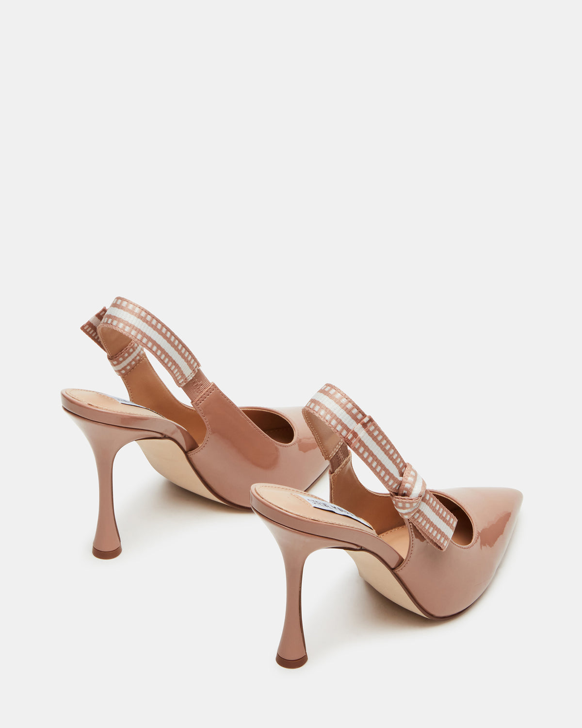 BRI Blush Patent Slingback Pump Women's Heel | Steve Madden Best Price