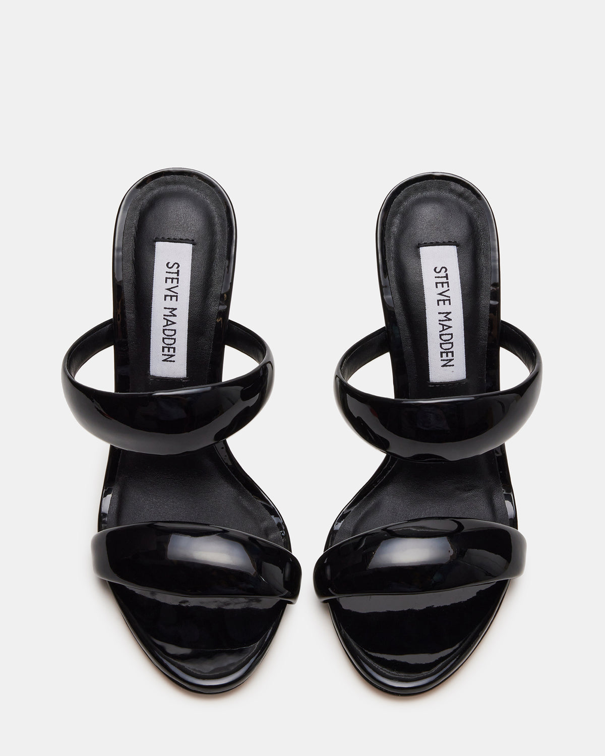 SATURN Black Stiletto Mule Women's Heel | Steve Madden Recommended