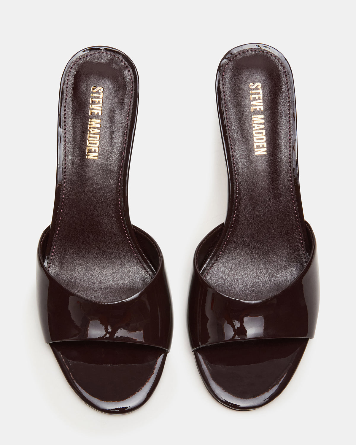 KENDRIX Brown Leather Women's Mule Heel | Steve Madden Recommended