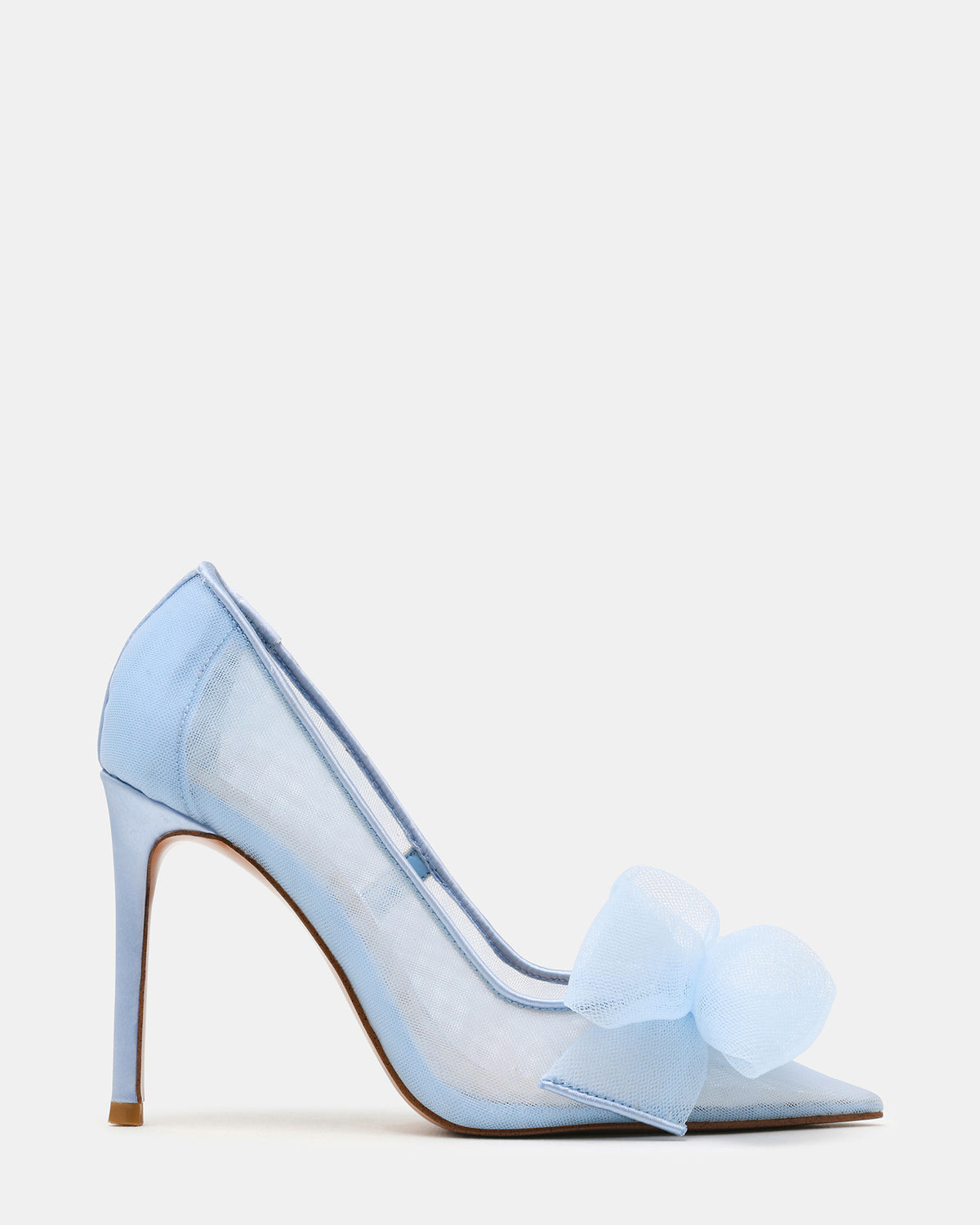 TAFFY Blue Bow Pointed-Toe Stiletto Pump Women's Heel | Steve Madden Deals
