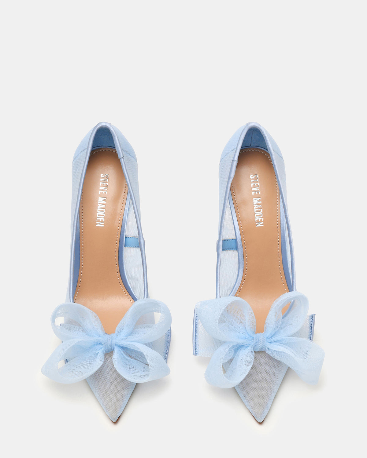 TAFFY Blue Bow Pointed-Toe Stiletto Pump Women's Heel | Steve Madden Deals