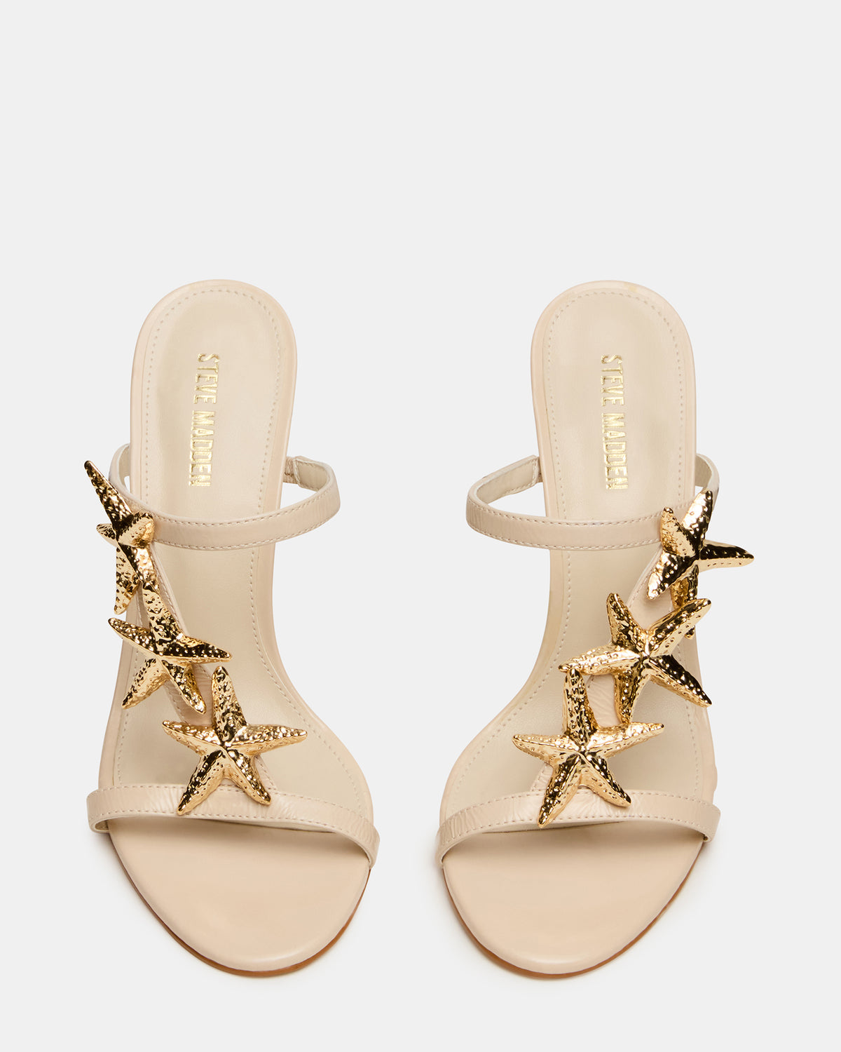 AQUARIAN Bone Star-Detail Round-Toe Mule Women's Heel | Steve Madden Quality