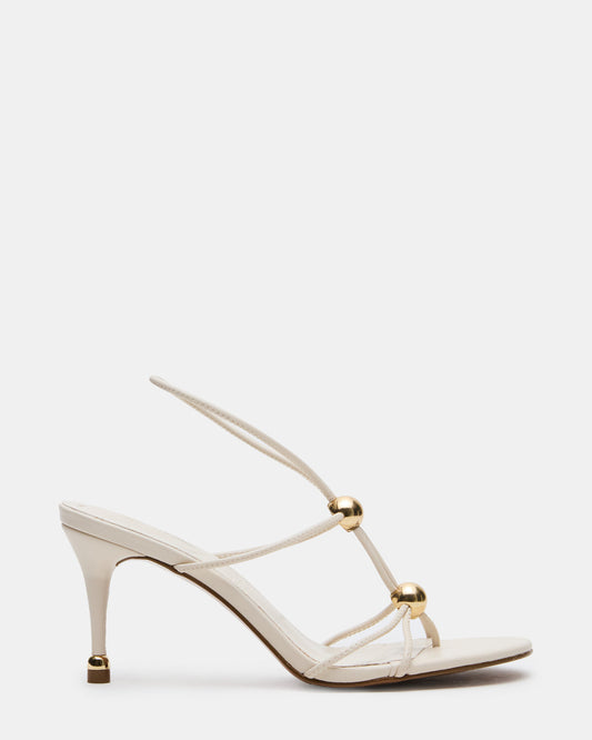 RAMOS Bone Strappy Stiletto Women's Heel | Steve Madden Premium