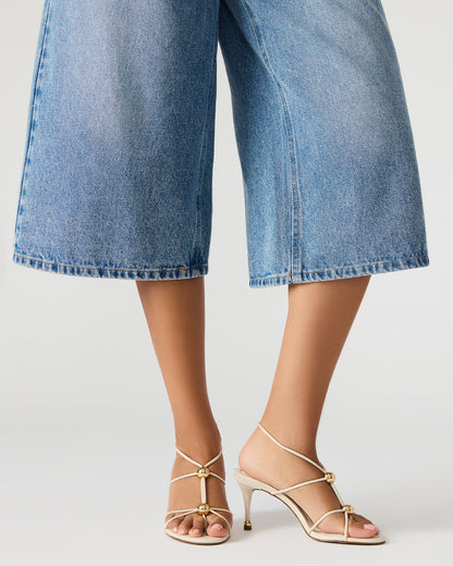 RAMOS Bone Strappy Stiletto Women's Heel | Steve Madden Premium