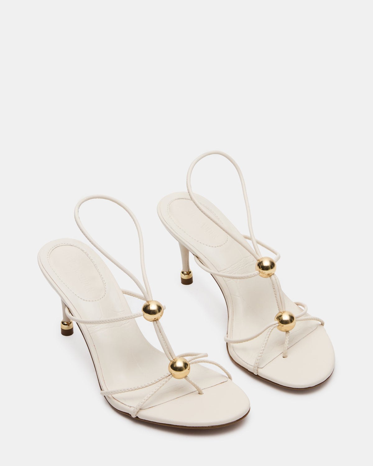 RAMOS Bone Strappy Stiletto Women's Heel | Steve Madden Premium