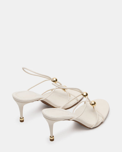 RAMOS Bone Strappy Stiletto Women's Heel | Steve Madden Premium