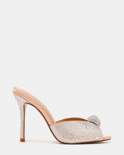 PRIYA Rhinestones Mule Women's Heel | Steve Madden Featured
