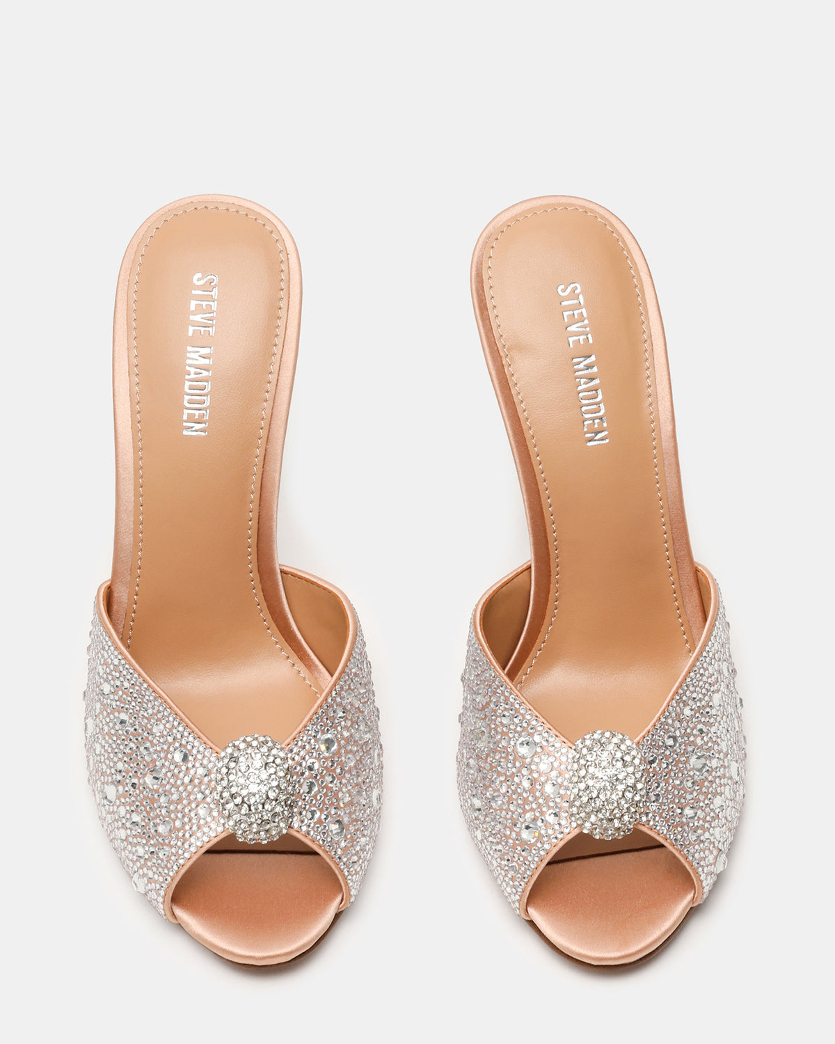 PRIYA Rhinestones Mule Women's Heel | Steve Madden Featured