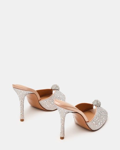PRIYA Rhinestones Mule Women's Heel | Steve Madden Featured