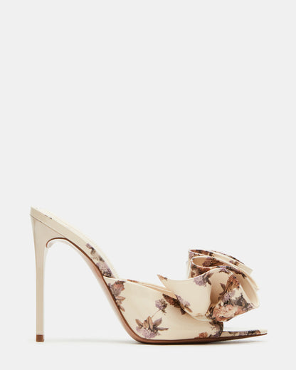 AFFINITY Floral Women's Multi Pointed-Toe Stiletto Mule Heel | Steve Madden Value