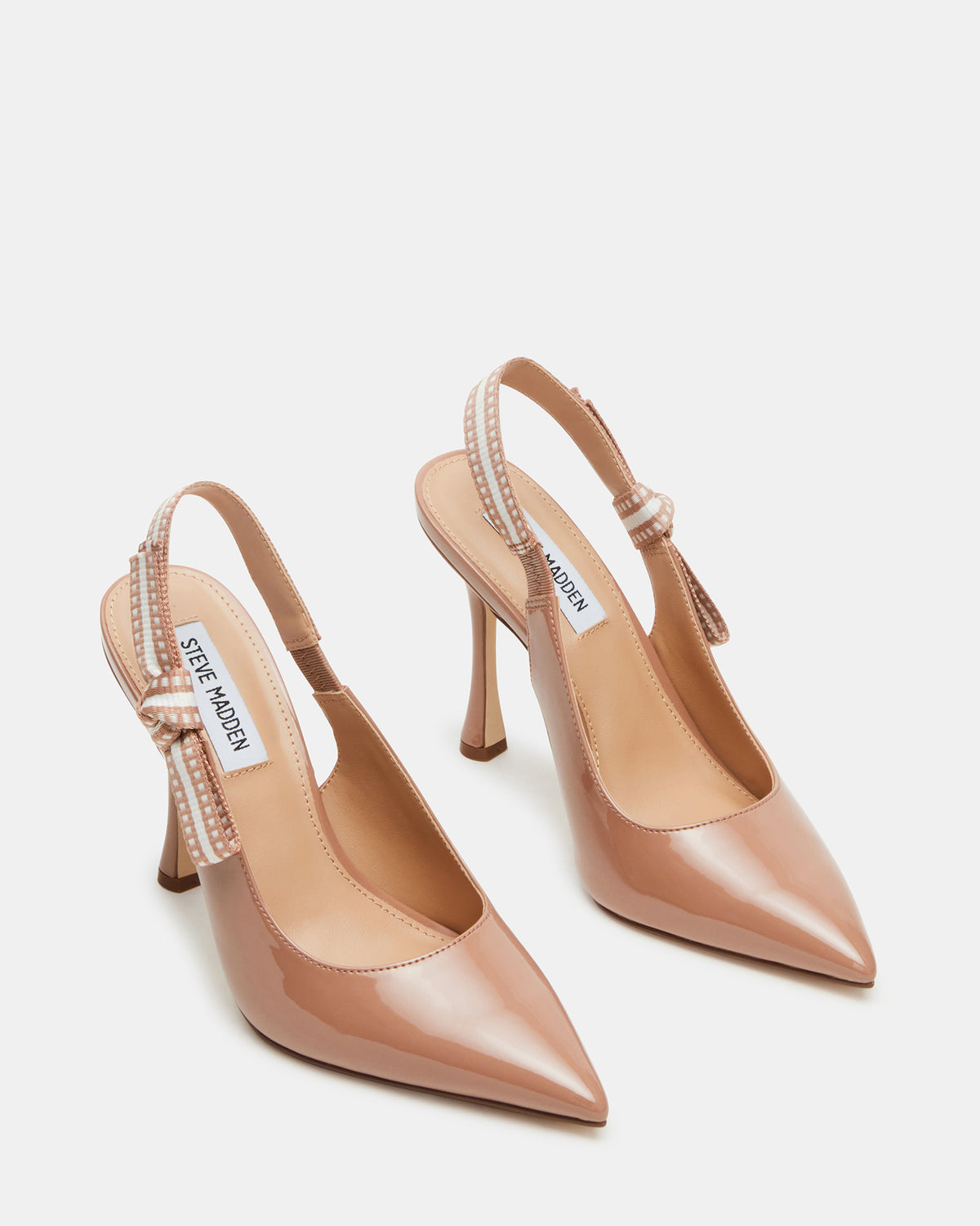 BRI HEEL AND JULIANA BAG BLUSH PATENT BUNDLE | Matching Shoe And Bag | Steve Madden Recommended