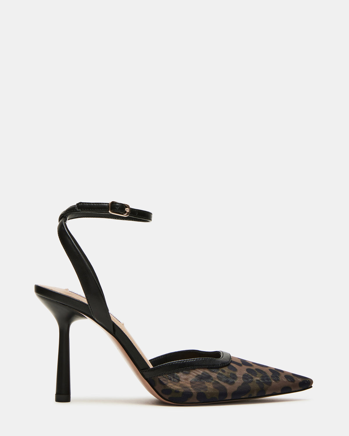 ALLIANCE Mesh Leopard Pointed-Toe Pump Women's Heel | Steve Madden Featured