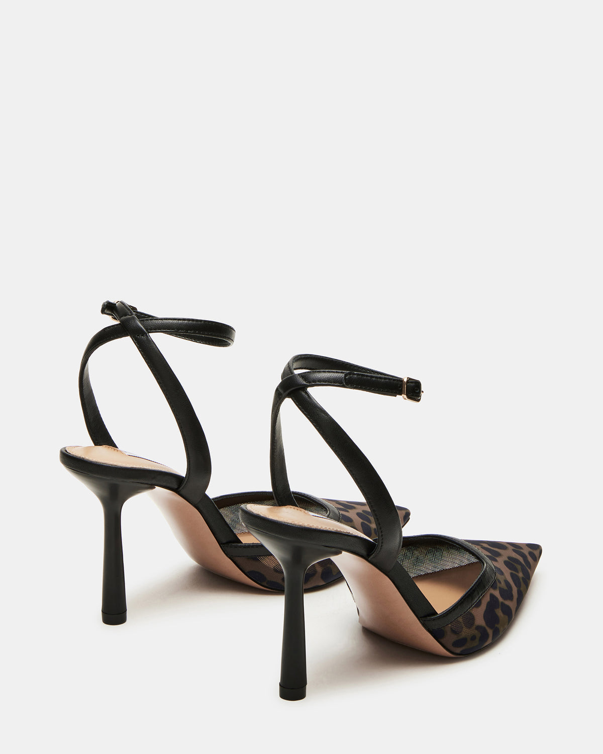 ALLIANCE Mesh Leopard Pointed-Toe Pump Women's Heel | Steve Madden Featured