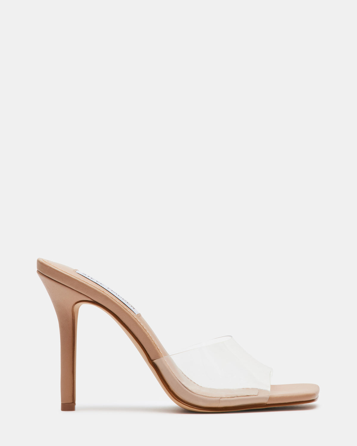 SIGNAL Clear Women's Designer Tall Stiletto Heels | Steve Madden Signature