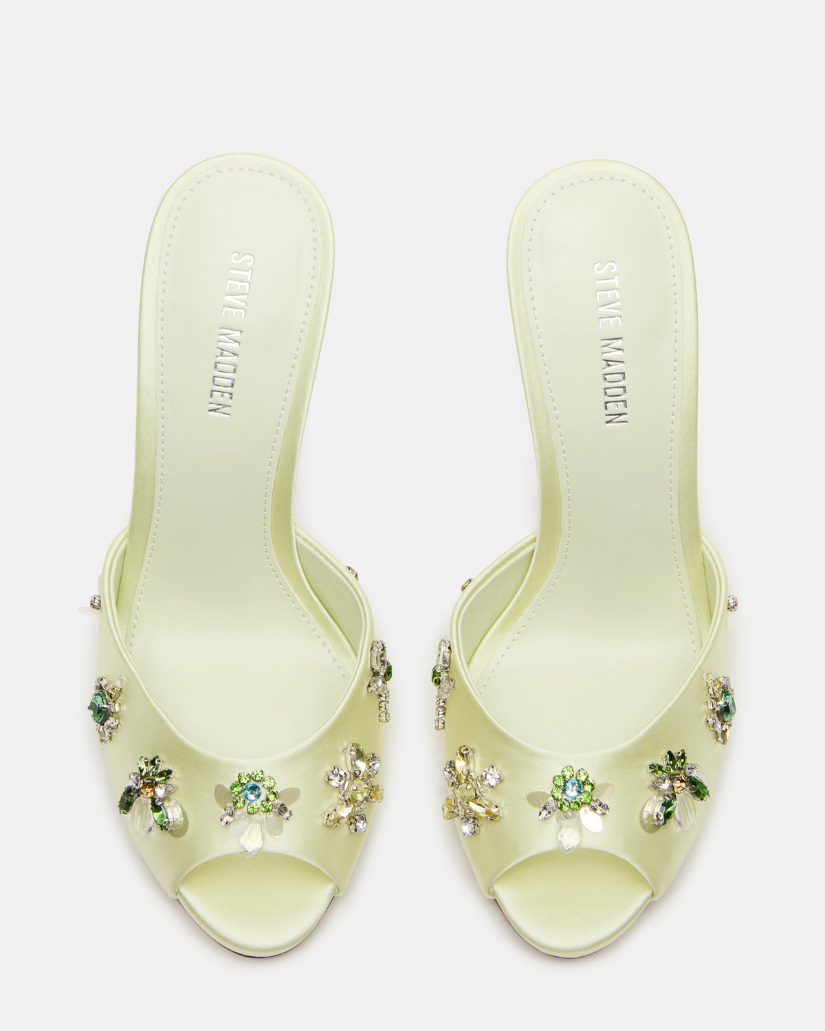 PRIYA Butter Yellow Stones Mule Women's Heel | Steve Madden Special Offer